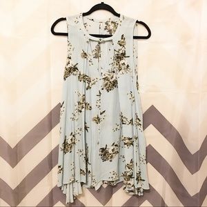 Free People trapeze floral dress
